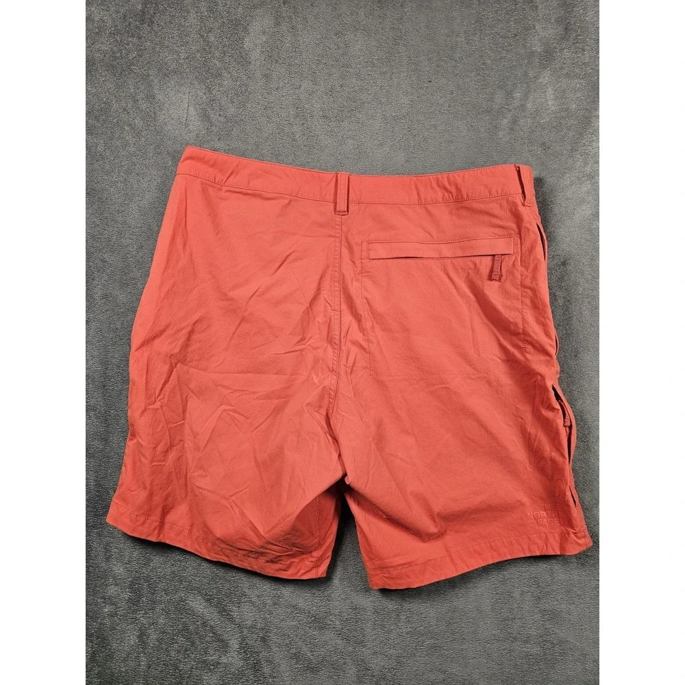 The North Face Mens‎ Hiking Shorts 36 Red Stretch Trail Outdoor NF0A5544